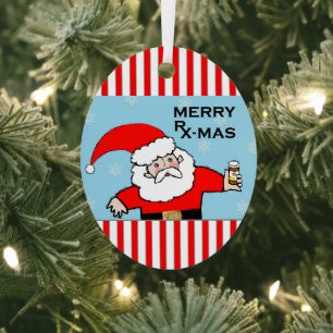 Verzameling Kerst voor Apothekers Metalen Ornament