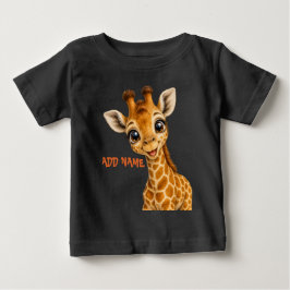 Verzameling Mooie Actieve Baby Dieren Giraffe