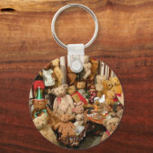 Verzameling Oude Teddys Sleutelhanger (Voorkant)