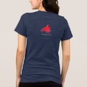 Verzameling Pop Art oldtimers Tri-Blend Shirt (Achterkant)