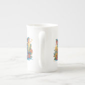 Verzameling speciale Bone China Mokken met Cute An (Achterkant)