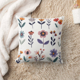 Verzameling van vectorbloemen kussen