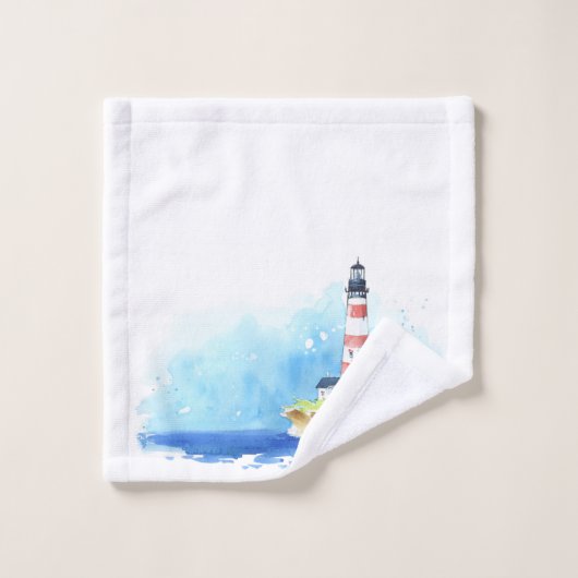 Verzameling van vuurtoren voor handdoeken (Wasdoekje)