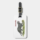 Verzameling Verwilderde Kat Bagage Label (Voorkant verticaal)