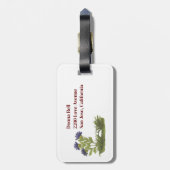 Verzameling Verwilderde Kat Bagage Label (Achterkant verticaal)