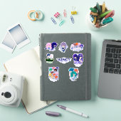 Verzameling Wingz-stickers - Blad 3 Sticker (iPad Cover)