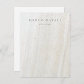 Verzamelkaart met marmer Stone Earling Kaart (Voorkant / Achterkant)
