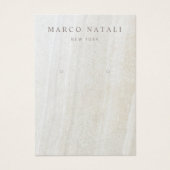 Verzamelkaart met marmer Stone Earling Visitekaartje (Voorkant)