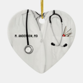 Verzamelobject dokter keramisch ornament