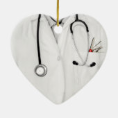 Verzamelobject dokter keramisch ornament (Achterkant)