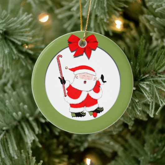 Verzamelobject Hockey 2020 Keramisch Ornament (Boom)