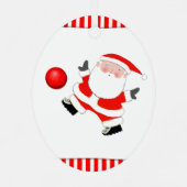 Verzamelobject Kickball Metalen Ornament (Achterkant)