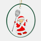 Verzamelobject Lacrosse Keeper Keramisch Ornament (Links)