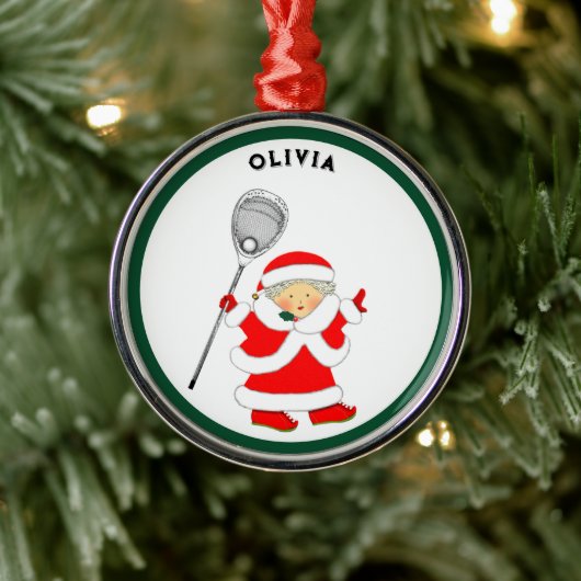 Verzamelobject Lacrosse Keeper Metalen Ornament (Boom)