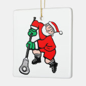 Verzamelobject Lacrosse Keramisch Ornament (Links)