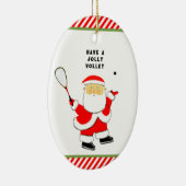 Verzamelobject voor squashsporten keramisch ornament (Rechts)