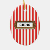 Verzamelobject voor Volleybal  Keramisch Ornament (Achterkant)