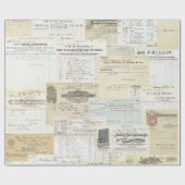  verzamelpapier voor ontvangstbewijzen cadeaupapier (Vlak)