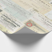  verzamelpapier voor ontvangstbewijzen cadeaupapier (Hoek)