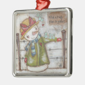 Verzamelplaats - kerstversiering metalen ornament (Links)