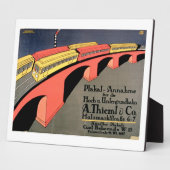 "Verzamelpunt voor over- en ondergrondse spoorwege Fotoplaat (Zijkant)