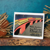 "Verzamelpunt voor over- en ondergrondse spoorwege Fotoplaat (Zijkant)