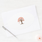 Verzamelstroop Ovale Sticker (Envelop)