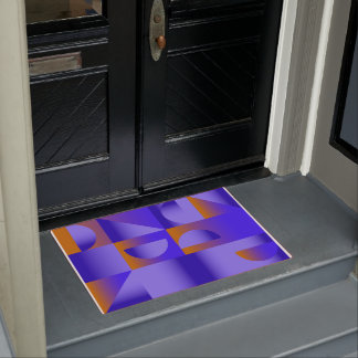 Verzameltijd abstract moderne gradiënt deurmat