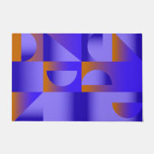 Verzameltijd abstract moderne gradiënt deurmat (Voorkant)