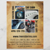 Verzeept papier flyer (Voorkant)