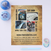 Verzeept papier flyer (Enkel)