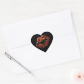 Verzegel het met een kus hart sticker (Envelop)