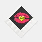 Verzegel met een kus servet (Hoek)