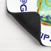 verzegelblauwe MP Muismat (Hoek)