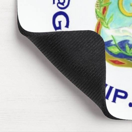 verzegelblauwe MP Muismat (Hoek)