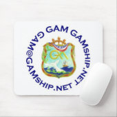 verzegelblauwe MP Muismat (Met muis)