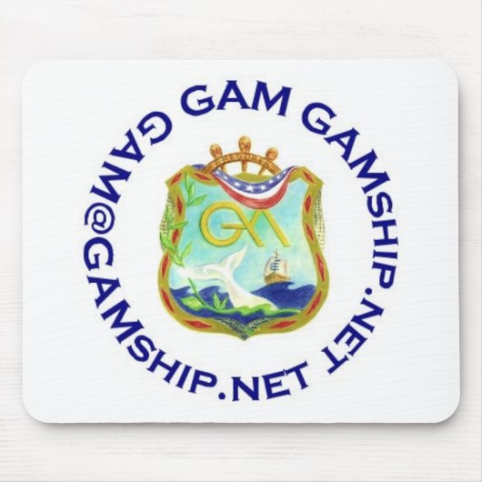 verzegelblauwe MP Muismat (Voorkant)