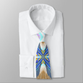 Verzegeld dicht X Patroon Abstract Ontwerp Stropdas