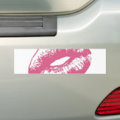 Verzegeld met een Kiss Bumpersticker (Op auto)