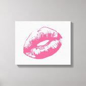 Verzegeld met een Kiss Canvas Afdruk (Voorkant)