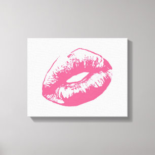 Verzegeld met een Kiss Canvas Afdruk