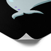 Verzegeld met een Kiss Funny Zee Lion Seal Pun Dar Poster (Hoek)