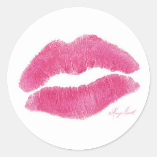 Verzegeld met een Kiss Ronde Sticker