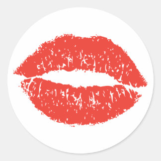 Verzegeld met een Kiss Ronde Sticker
