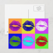 Verzegeld met een kus briefkaart (Voorkant / Achterkant)