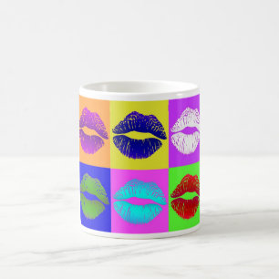 Verzegeld met een kus (en koffie)! koffiemok
