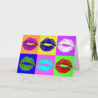 Verzegeld met een kus kaart