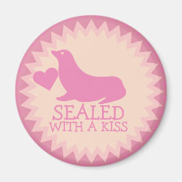 Verzegeld met een kus magneet