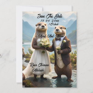 **"Verzegeld met een kus: Otterlijk verliefd"** Save The Date