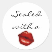 Verzegeld met een kus stickers (Voorkant)